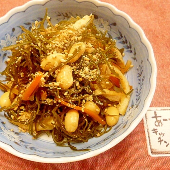 切り昆布の煮物 2